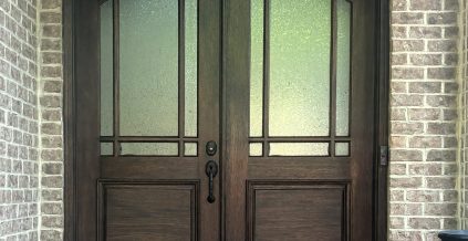Front Door Staining