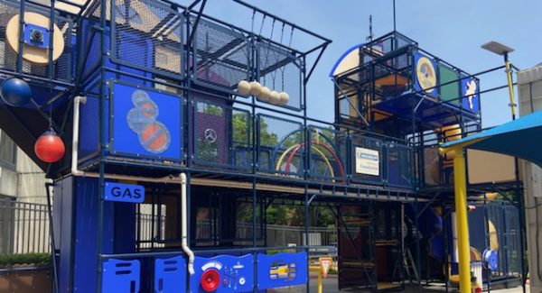 Children's Playground Painting