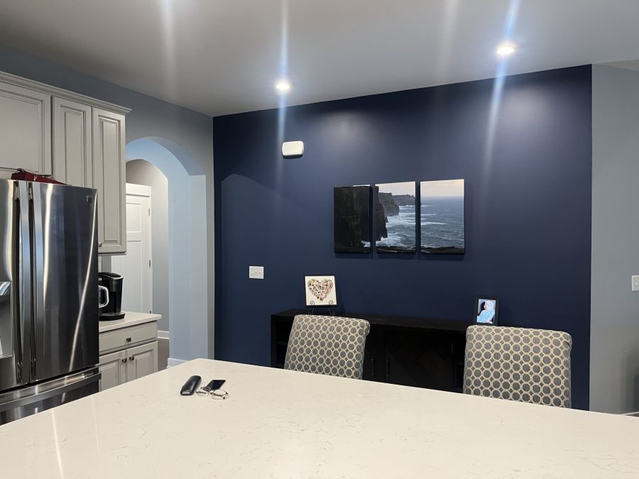 Dark Blue Interior House Painting Preview Image 5