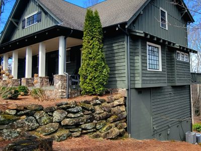 Professional Cedar Siding painting