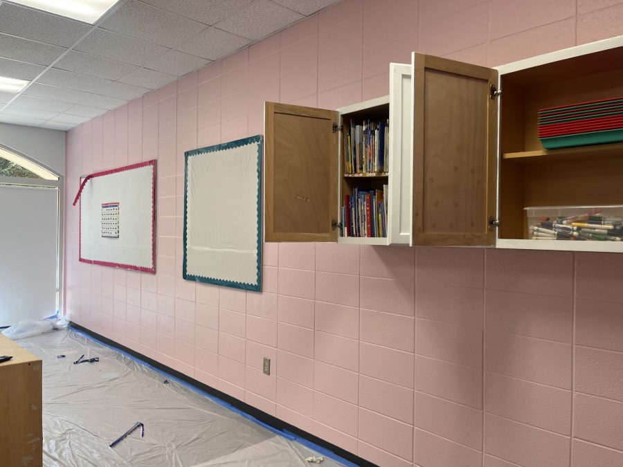 School Classroom Painted Pink Greenville, SC Preview Image 2