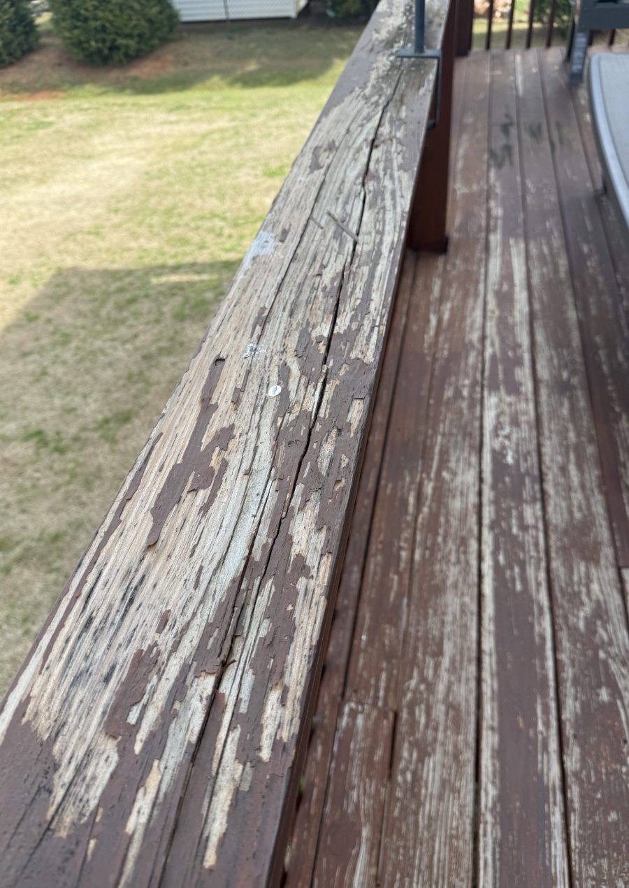 Weathered Deck before painting Preview Image 3