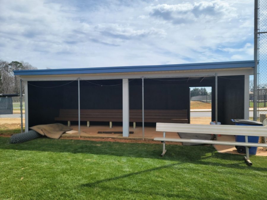 greenville, sc professional school baseball dugout painting Preview Image 3