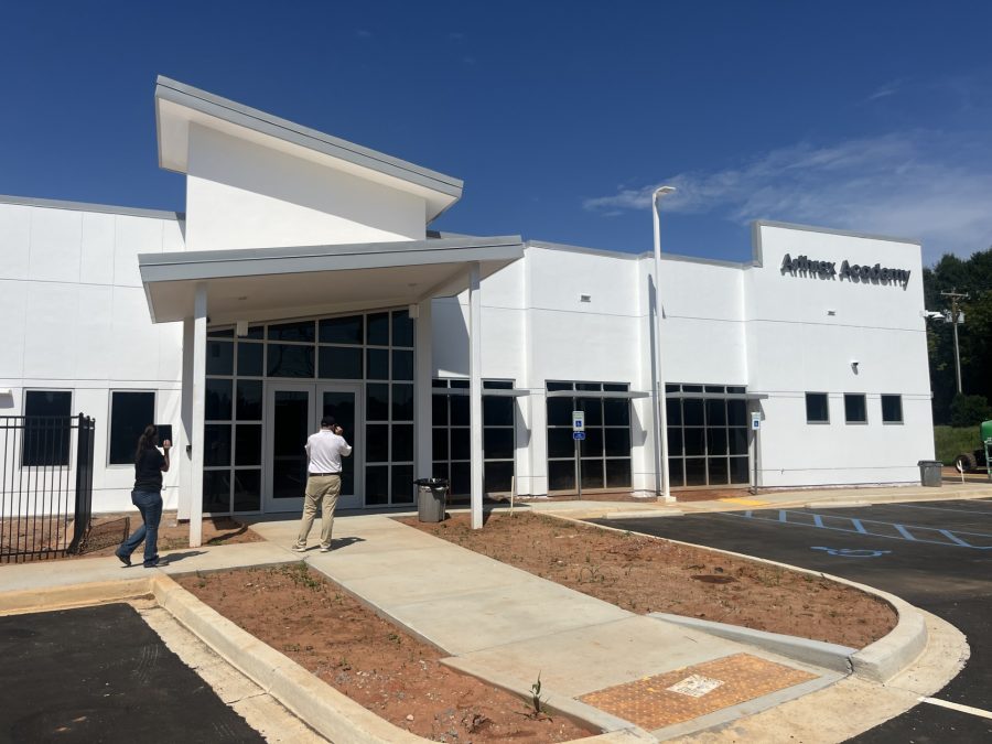 After White Exterior Painting Learning Center Pendleton, SC Preview Image 1
