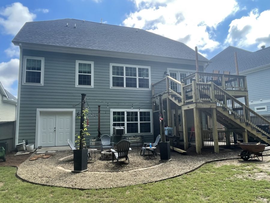 Back of Home Exterior House Painting Greenville, SC Preview Image 3