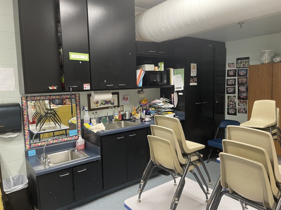 Before Classroom Cabinet Painting Greenville, SC Preview Image 6