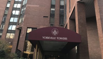 yorkville towers commercial painting project