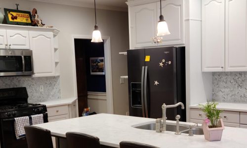 White Cabinet Painting