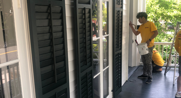 During Painting Project