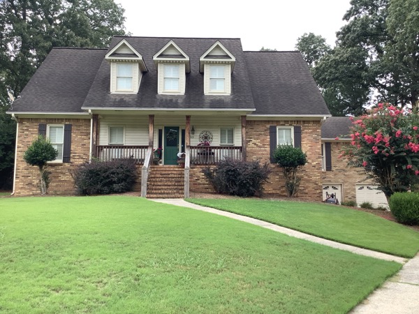 Residential Exterior Siding and Trim Painting Before & After Before