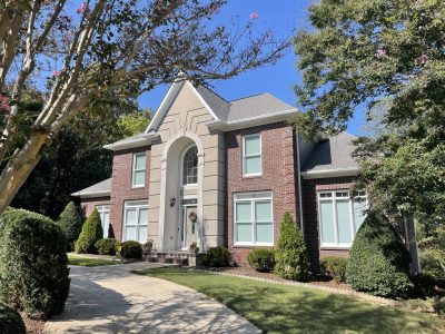 brook highland home painted trim