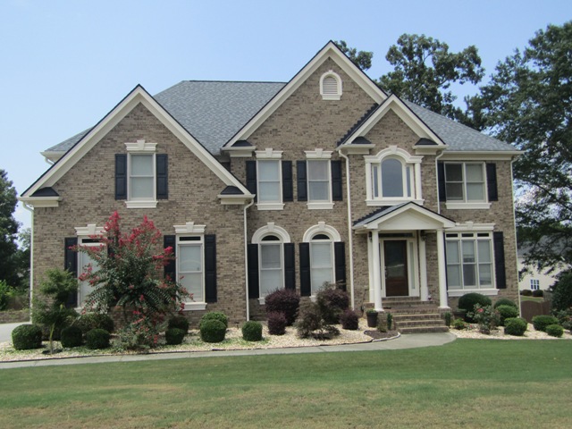 certapro painters of gwinnett - repainted brick home in grayson