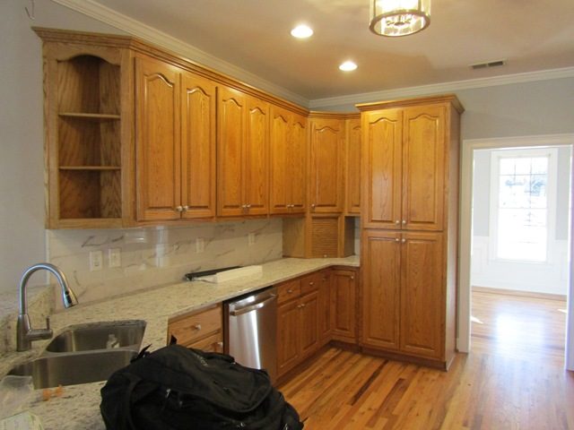 Repainted Built-in Cabinets - Before Preview Image 3