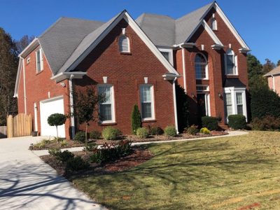 photo of repainted home in grayson