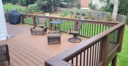 Deck Restaining