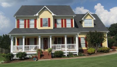 repainted home in dacula georgia