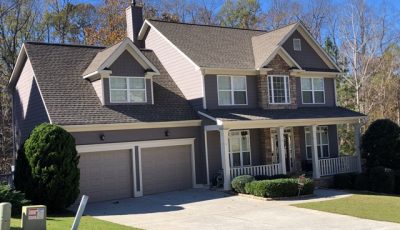 photo of repainted exterior in dacula georgia
