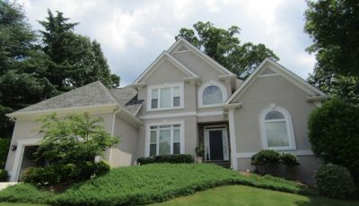 exterior of home in lawrenceville that was repainted by certapro painters of gwinnett