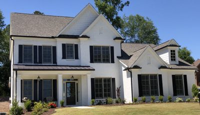 repainted exterior of home in dacula ga