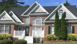 exterior repainting of home in Lawrenceville Georgia