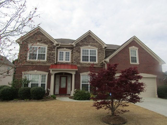 exterior of home repainted by certapro painters of gwinnett