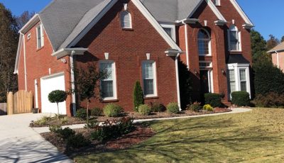 photo of repainted home in grayson