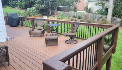 deck restaining, gwinnett, ga