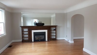 Interior living room painting by CertaPro house painters in Hamilton, ON