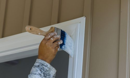 Trim and Door Painting