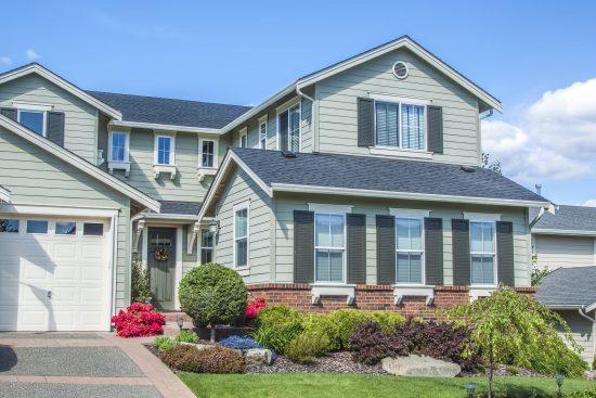Residential Exterior stock image