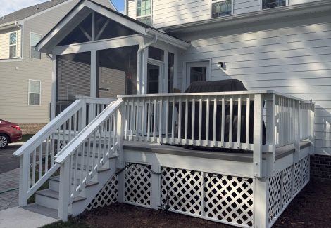 Wooden Deck Finishing Project