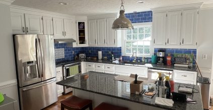 Kitchen Cabinets Refinishing Project