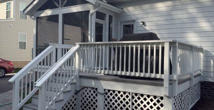 Wooden Deck Finishing Project
