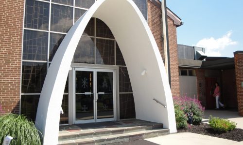 Church Entrance in Harrisburg, PA