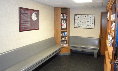 Dated Waiting Area