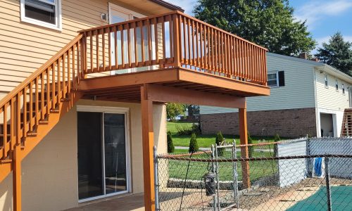 Residential Deck Staining in Lebanon, PA - Angle 1