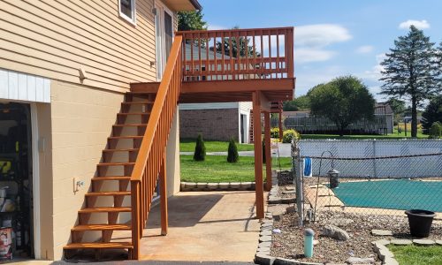 Residential Deck Staining in Lebanon, PA - Angle 2