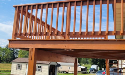 Residential Deck Staining in Lebanon, PA - Angle 5