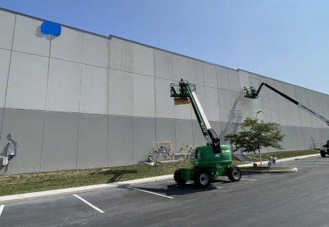 Commercial Building Exterior Repainting