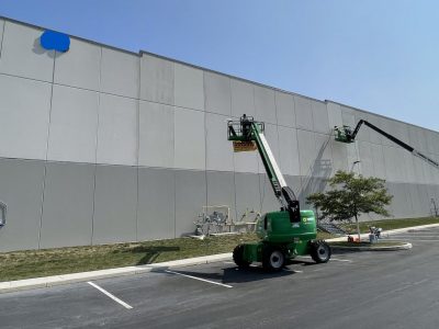 Commercial exterior repainting in Harrisburg, PA