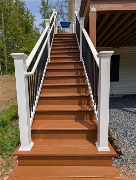 deck stairs after staining Preview Image 1