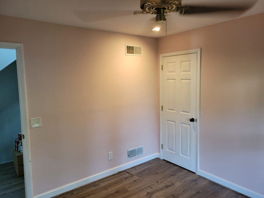 Pink Residential Interior walls - angle 2 Preview Image 1
