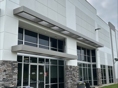 warehouse after painting