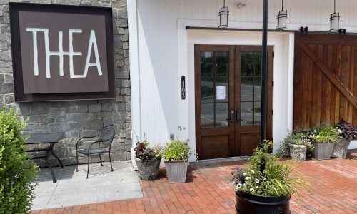 THEA Restaurant Front Door