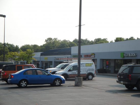 Retail center painting in Camp Hill