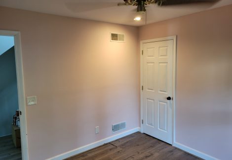 Pink Residential Interior walls - angle 2