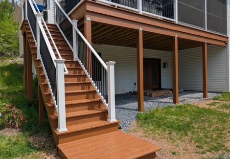 Residential Deck Staining in Harrisburg, PA