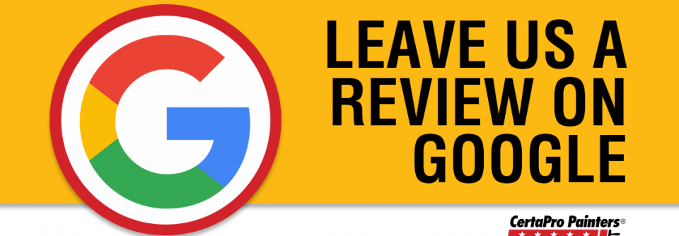 leave us a review on google banner
