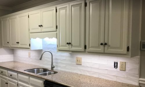 Refinished & Painted Cabinets