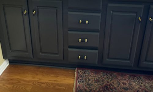 Painted Kitchen Cabinets